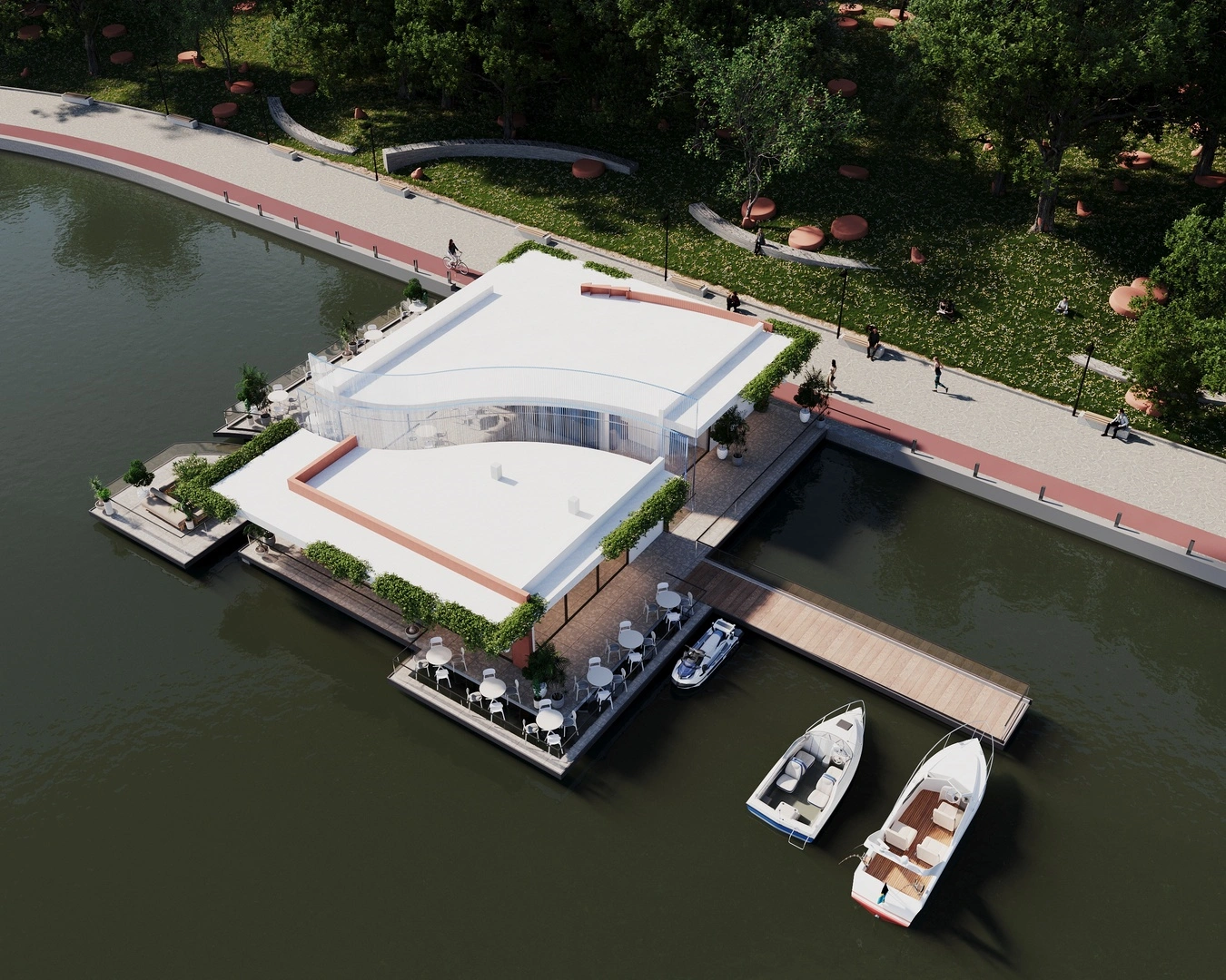 Cafe Yerevanyan Lake