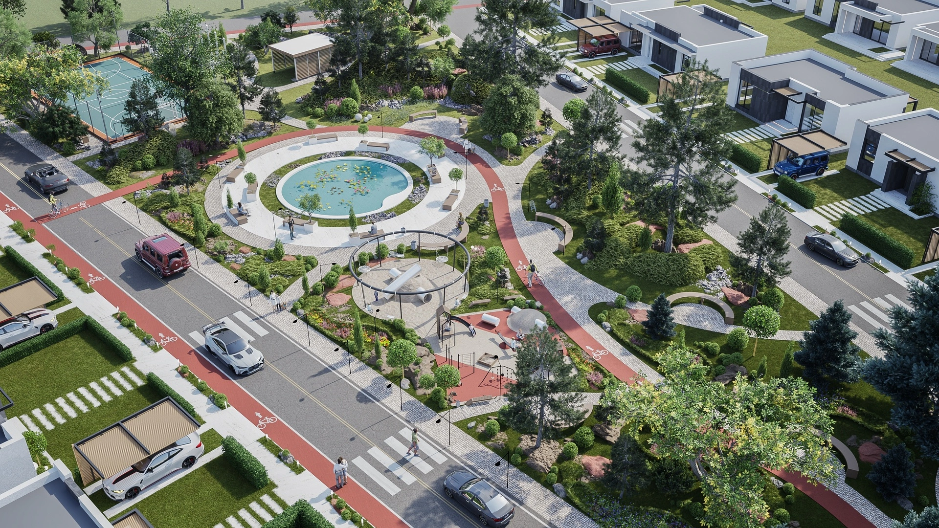 Residential district Merdzavan