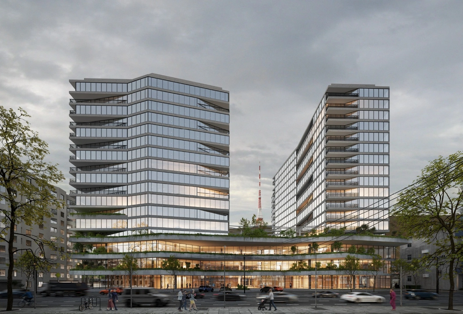 Gnuni Multifunctional Commercial Building